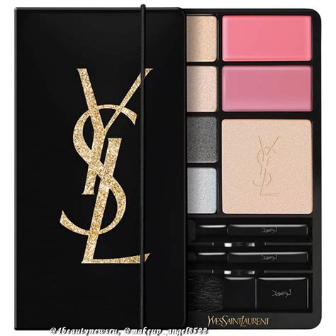 ysl multi-use makeup palette holiday look 2018|Yves Saint Laurent .